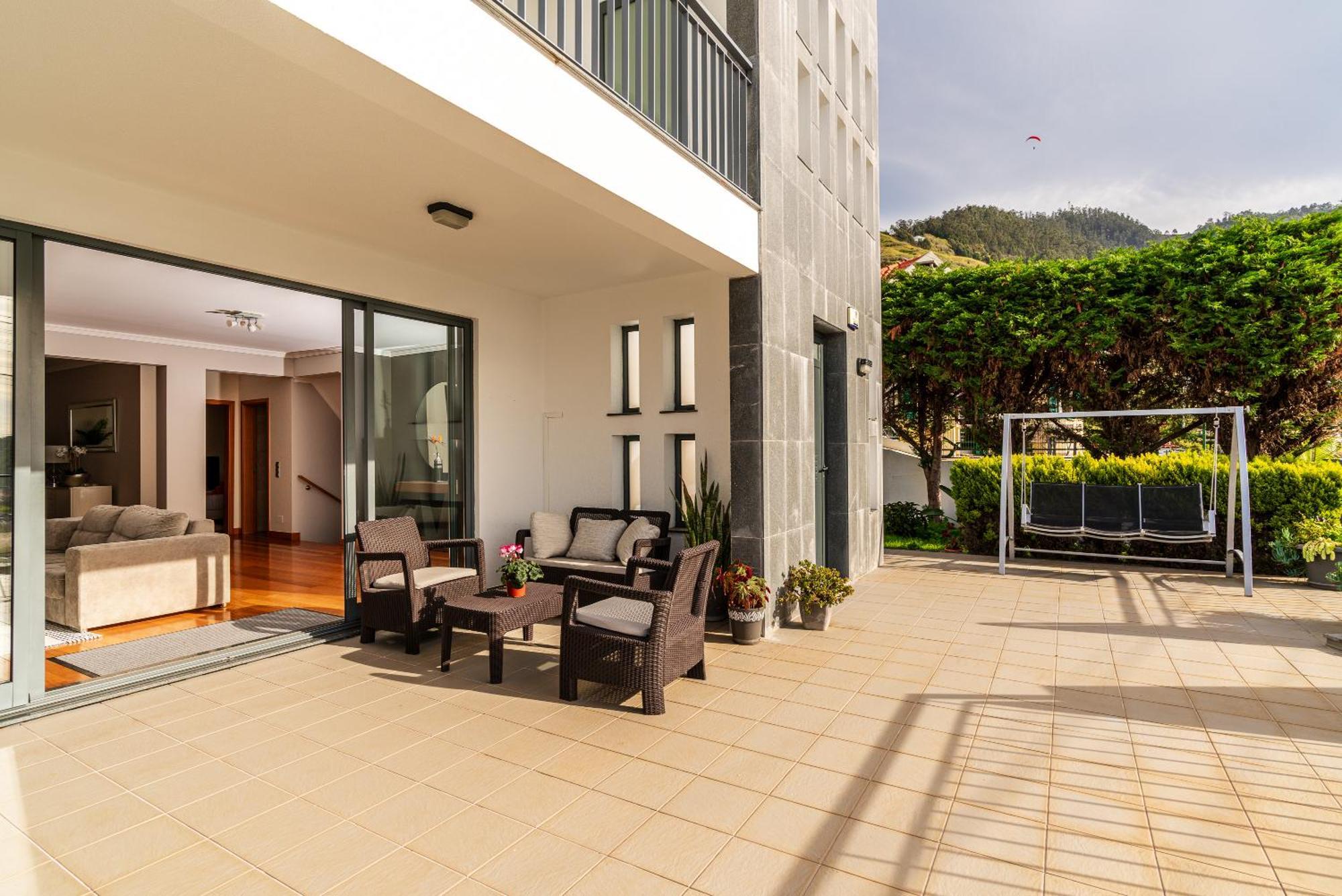 Villa Nunes, Big Holiday House With Private Pool Calheta  Exteriör bild