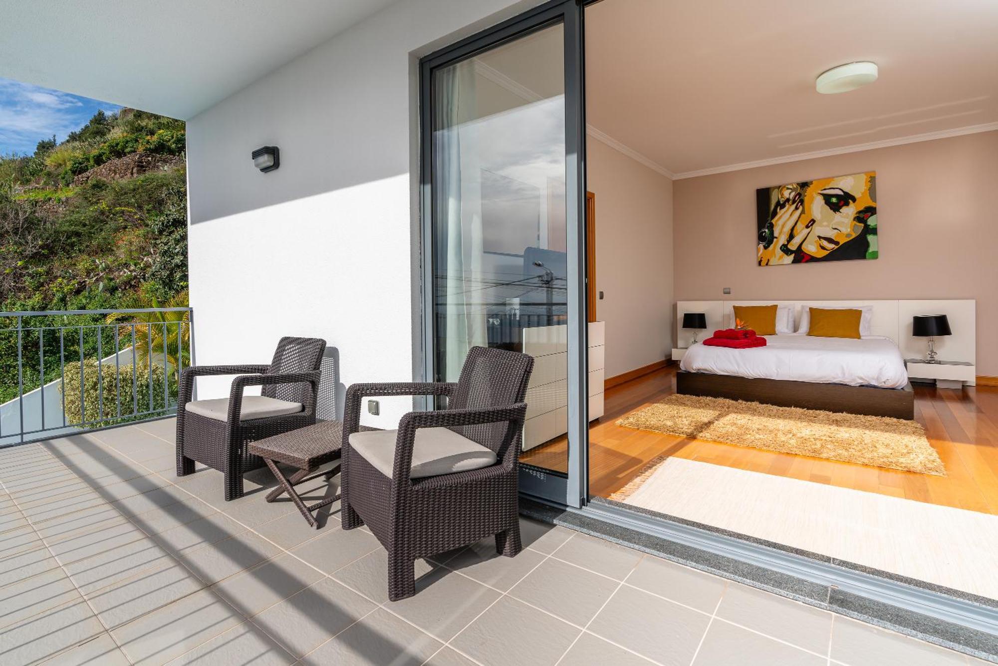 Villa Nunes, Big Holiday House With Private Pool Calheta  Exteriör bild
